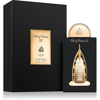 Lattafa Art of Arabia III Eau de Parfum 100 ml – orientalischer Unisexduft mit Amber und Holznoten
