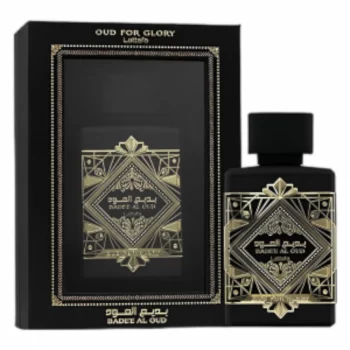 Lattafa Badee Al Oud For Glory Eau de Parfum 100 ml – Orientalischer Unisex-Duft im schwarzen Flakon