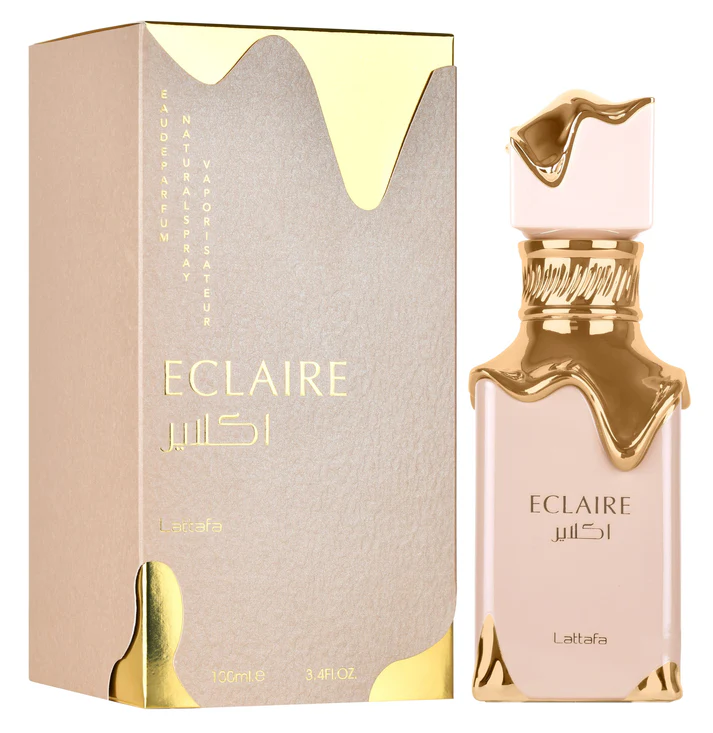 Lattafa Eclaire Eau de Parfum 100ml Flasche, orientalisches und florales Unisex-Parfüm
