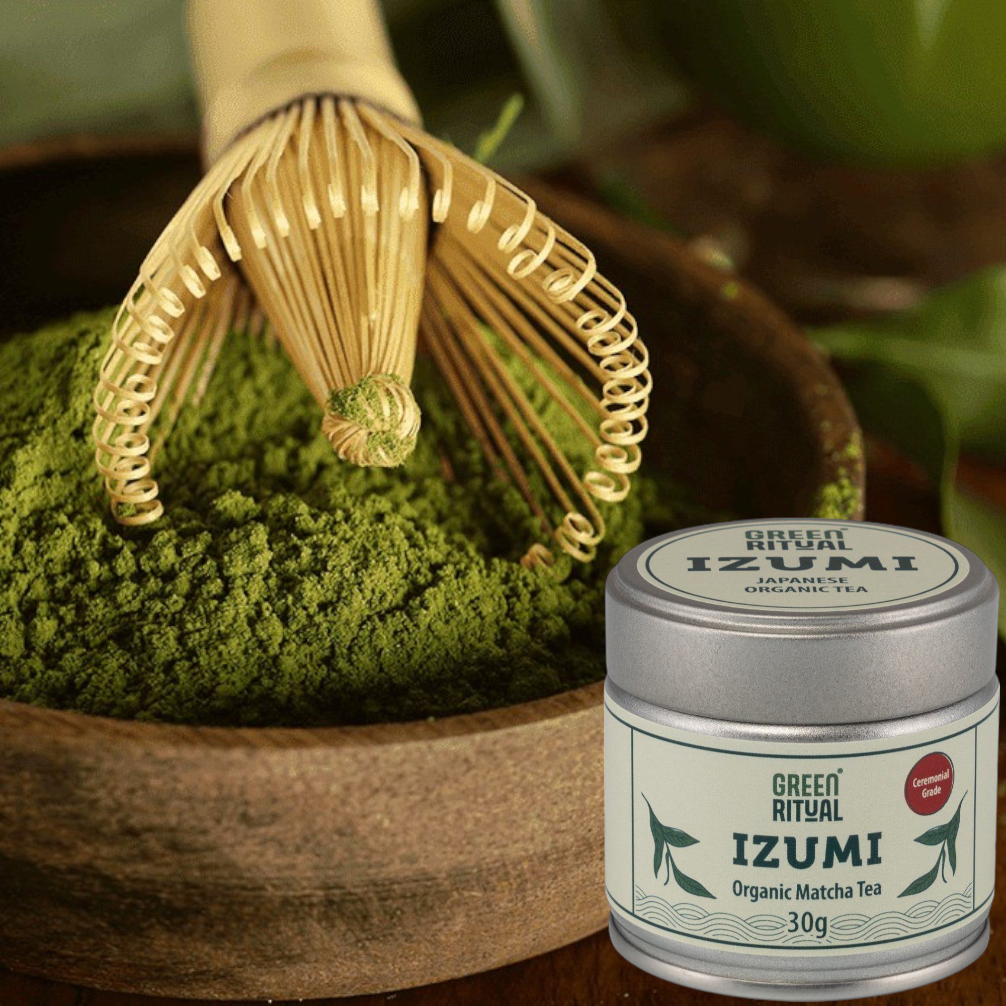 Ceremonial Matcha – Bio Japan (30g) – Steinvermahlen, Erste Ernte – Vegan – Bild 7