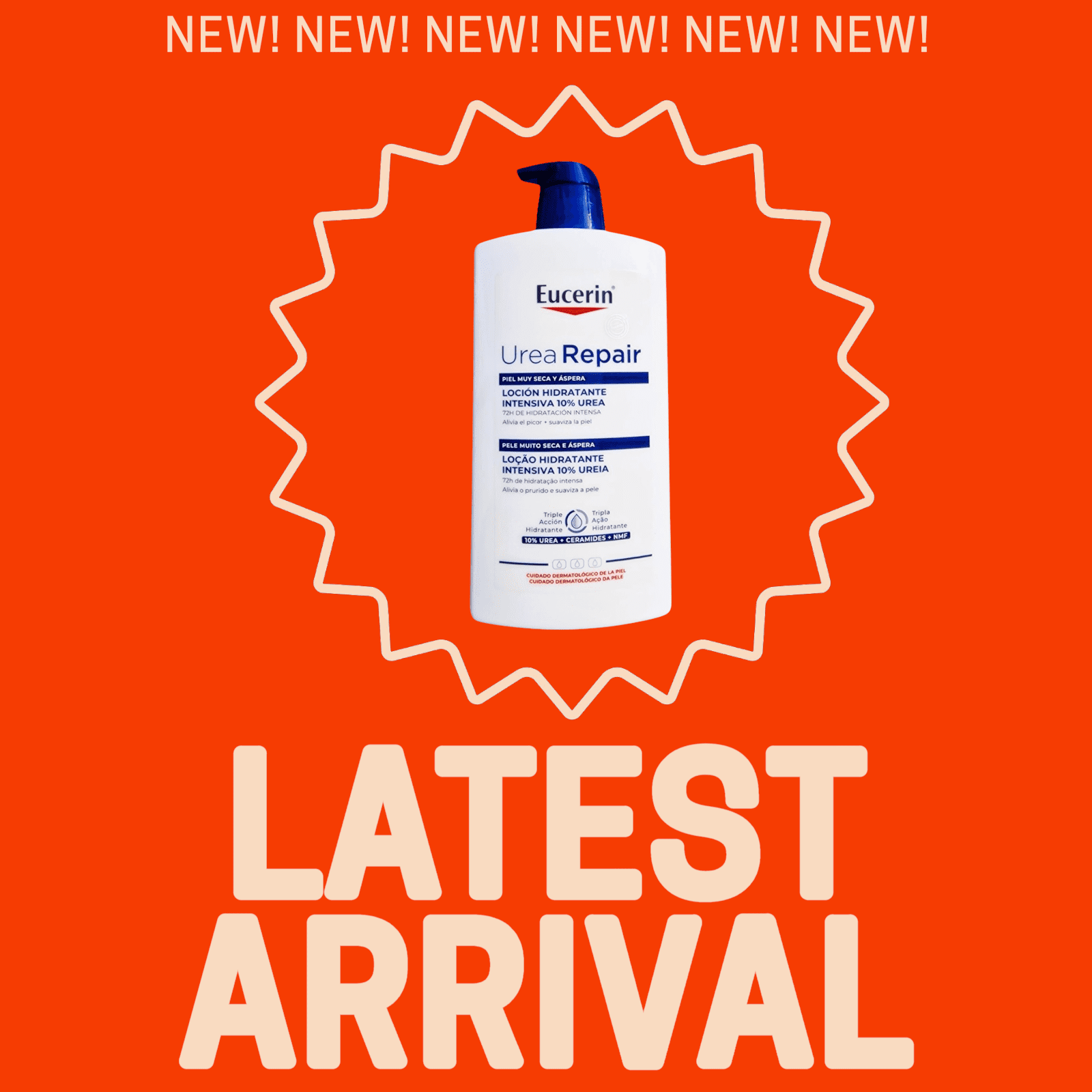 Eucerin UreaRepair 10 % Urea Lotion 1000 ml – Bild 4