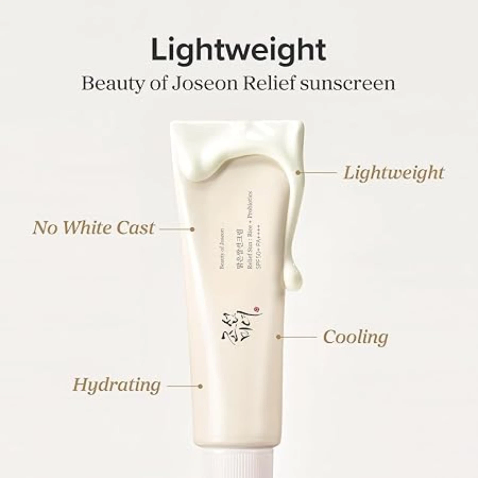 Beauty of Joseon Relief Sun SPF50+ PA++++ – Sonnenschutz mit Reis & Probiotika – 50ml