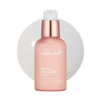 Medicube Triple Collagen Serum 4.0 – 55 ml – leichtes Anti-Falten Serum mit Niacinamid & Hyaluronsäure