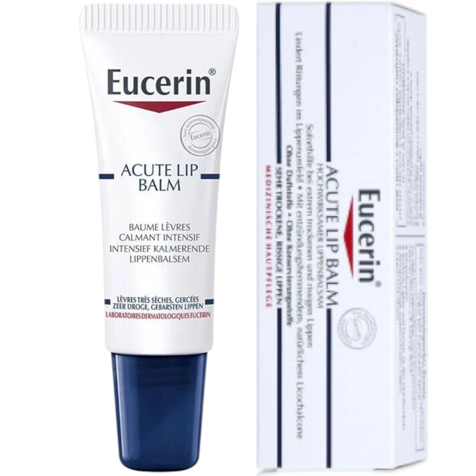 Eucerin Acute Lip Balm 10 ml – Pflege bei trockenen Lippen