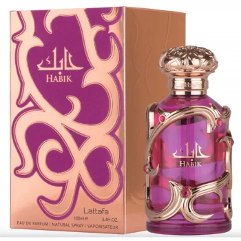 Lattafa Habik For Women Eau de Parfum 100 ml – femininer, floraler Duft mit Jasmin, Birne und Amber