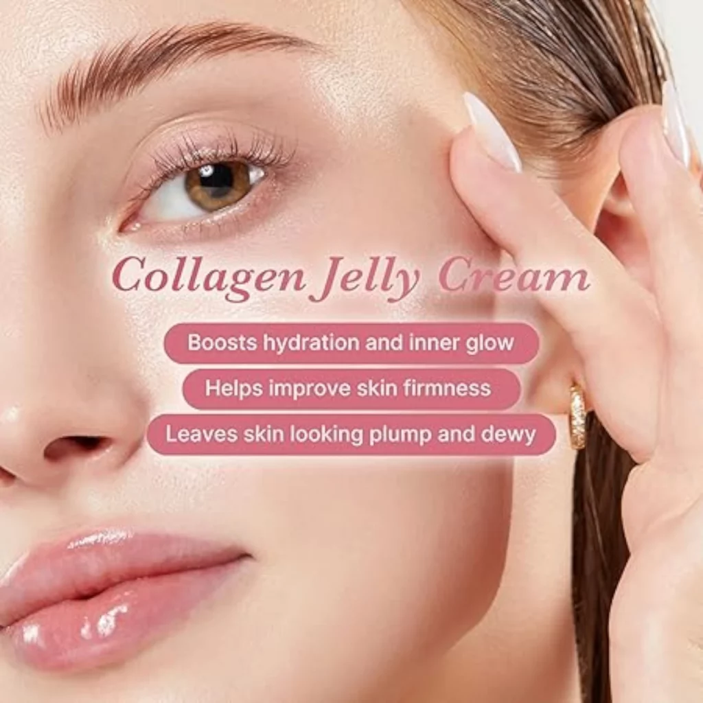 Medicube Collagen Jelly Cream 50 ml – Feuchtigkeitscreme mit hydrolysiertem Kollagen für straffe, glatte Haut