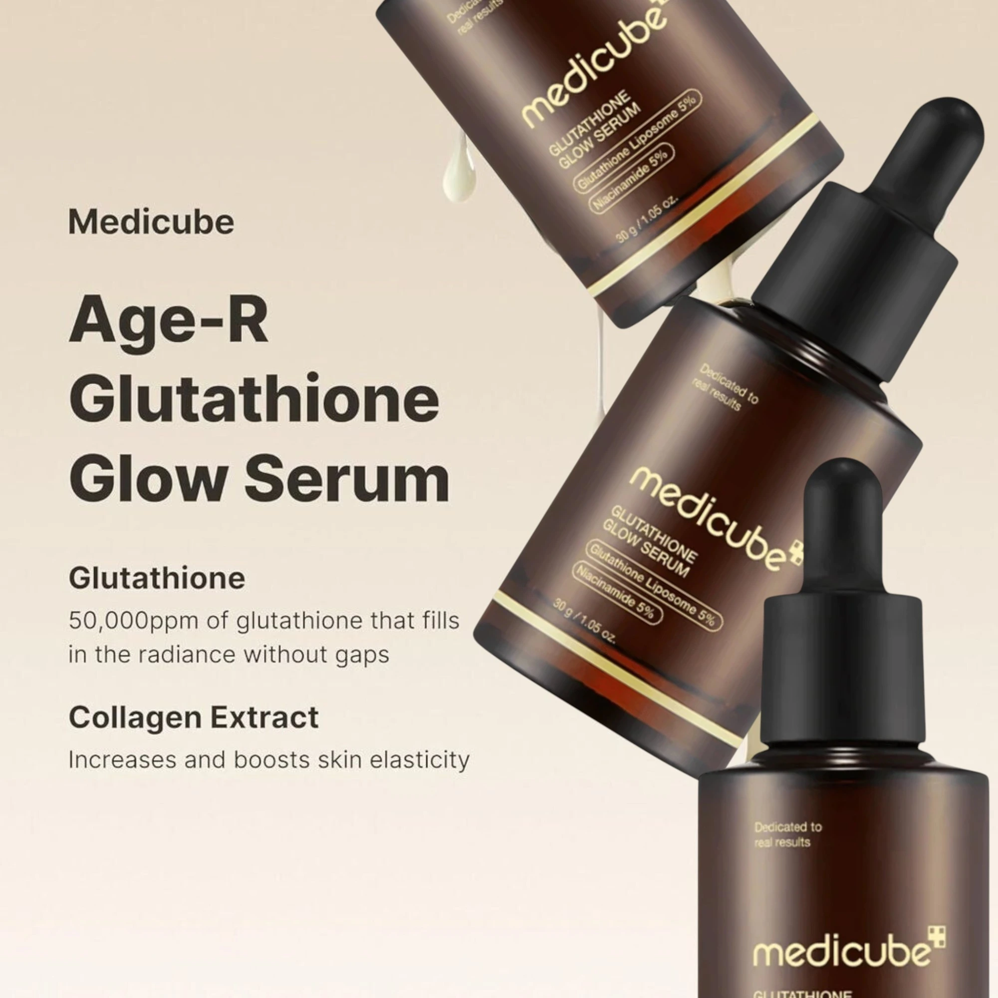 Medicube AGE-R Glutathione Glow Serum 50 ml – Bild 4