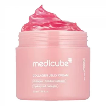 Medicube Collagen Jelly Cream 50 ml – Feuchtigkeitscreme mit hydrolysiertem Kollagen für straffe, glatte Haut